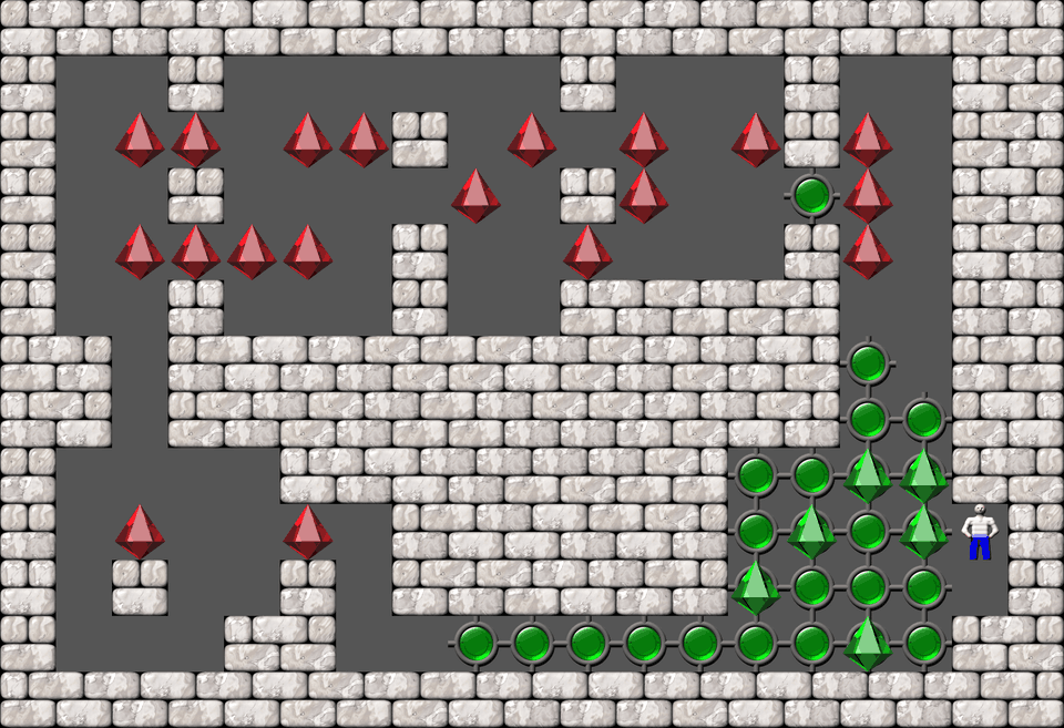 Sokoban Bugs1005 collections level 121